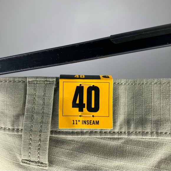 NWT CARHARTT Rugged Flex Relaxed Fit Ripstop Cargo Shorts Gray 40 - Picture 5 of 6